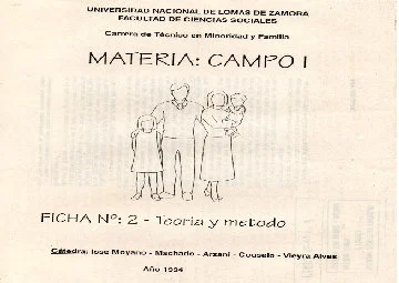 Teoría y método